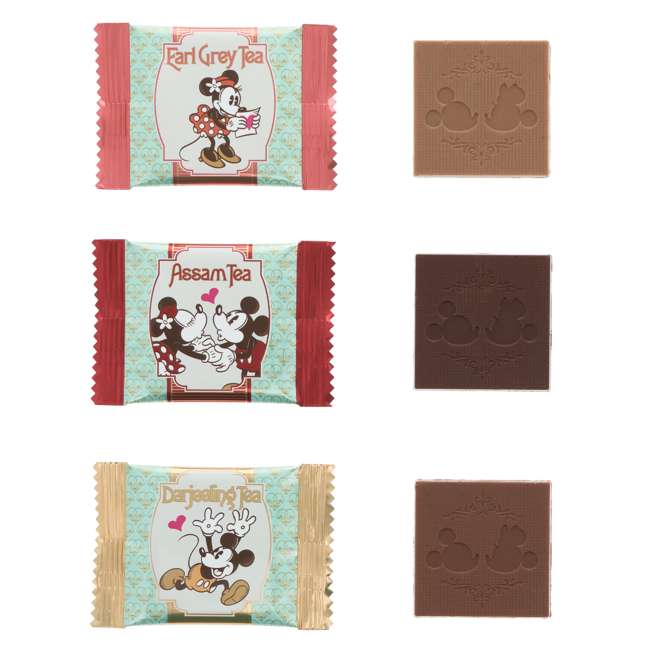 Chocolates en caja de Mickey y Minnie