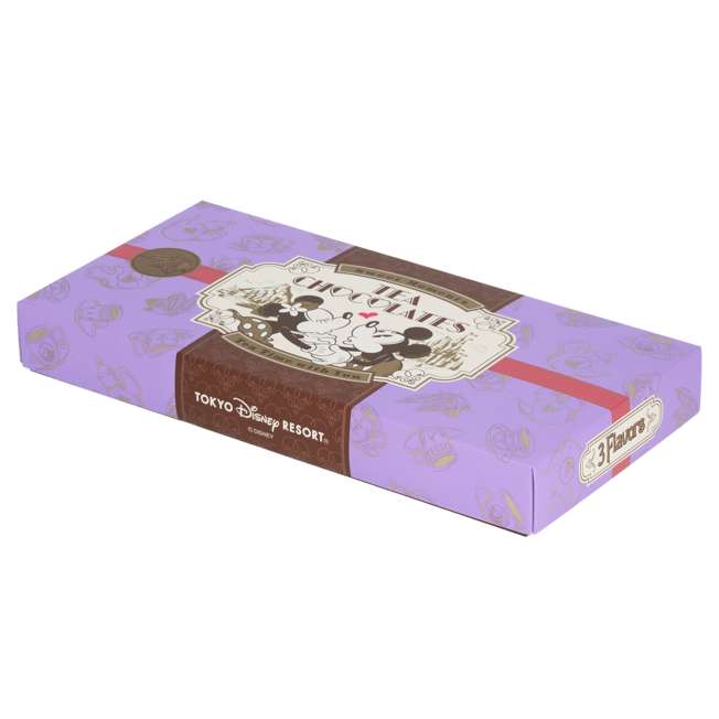 Chocolates en caja de Mickey y Minnie