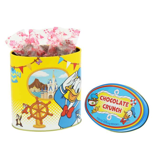 Chocolate crunch de Donald Duck en lata