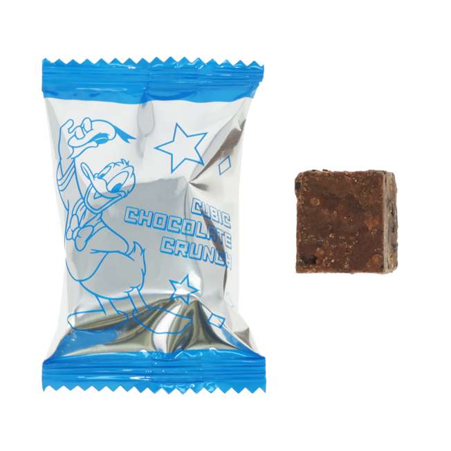 Chocolate crujiente cúbico de Donald