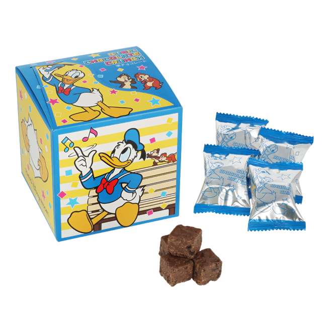 Chocolate crujiente cúbico de Donald