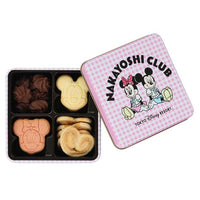 Galletas surtidas en lata de Mickey y Minnie