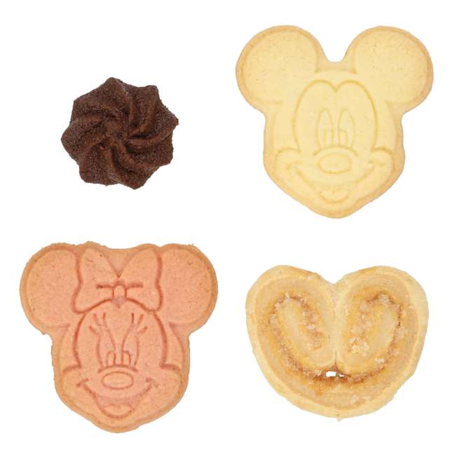 Galletas surtidas en lata de Mickey y Minnie
