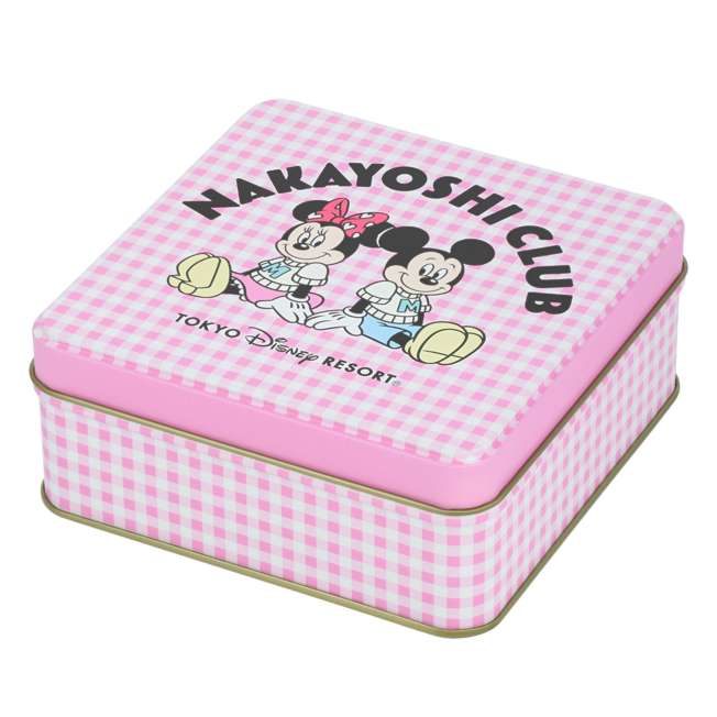 Galletas surtidas en lata de Mickey y Minnie