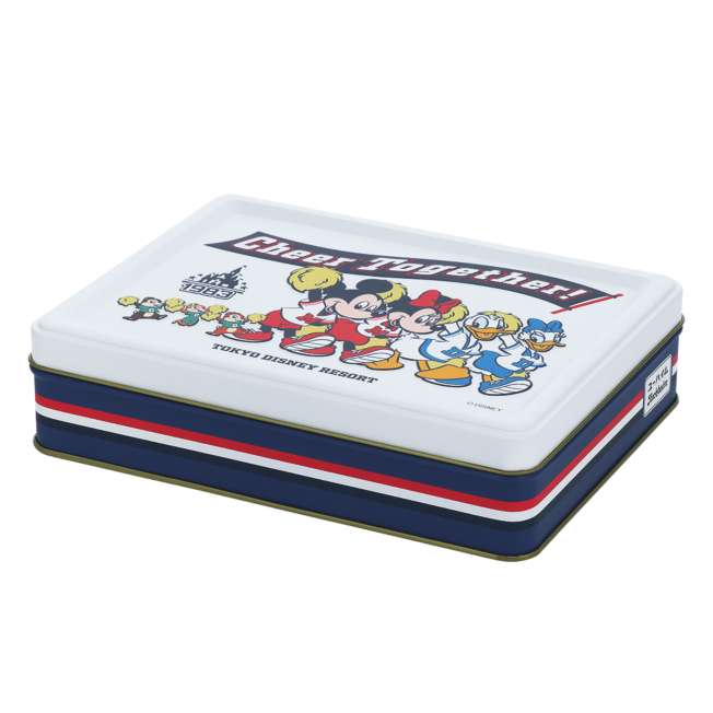 Lata de galletas de Mickey Mouse y sus amigos