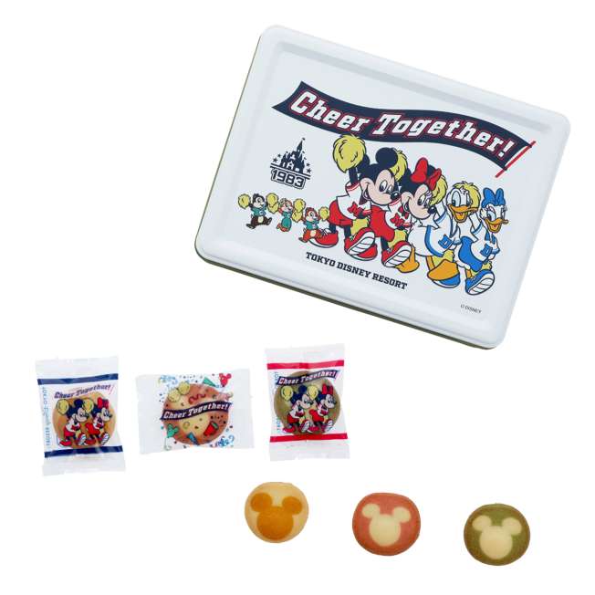 Lata de galletas de Mickey Mouse y sus amigos