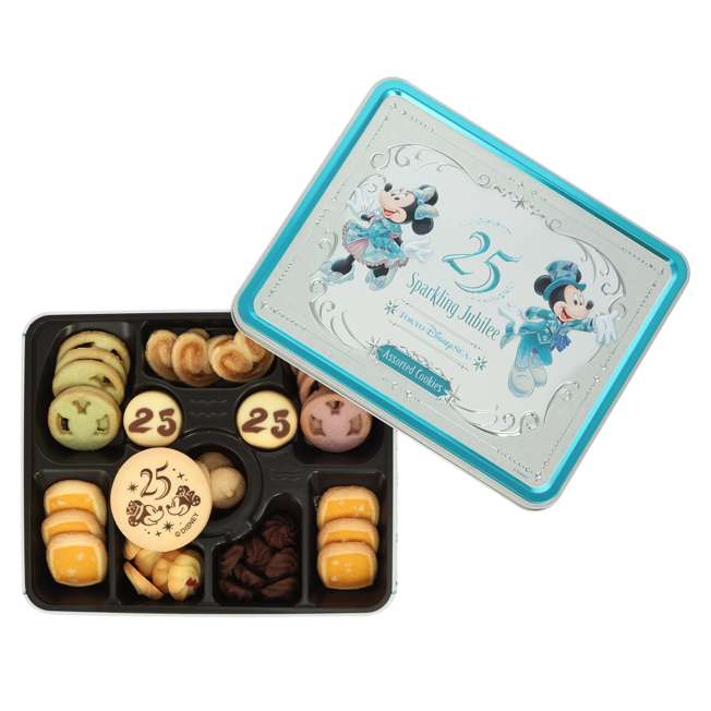 Galletas surtidas en lata de Mickey y Minnie | DisneySea 25
