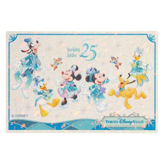 Galletas Chip y Dale - 25.º aniversario de Tokyo DisneySea