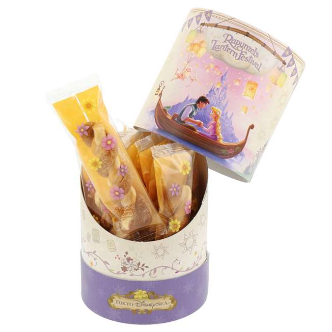 Galletas tipo pie en caja de Enredados