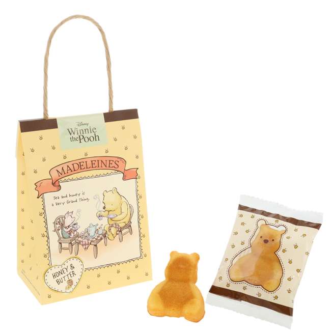 Madeleines de Winnie the Pooh en caja