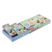 Yokan en caja de papel de Mickey y Minnie