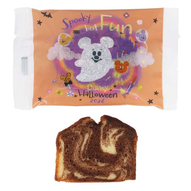 Queque Disney Halloween en caja de papel