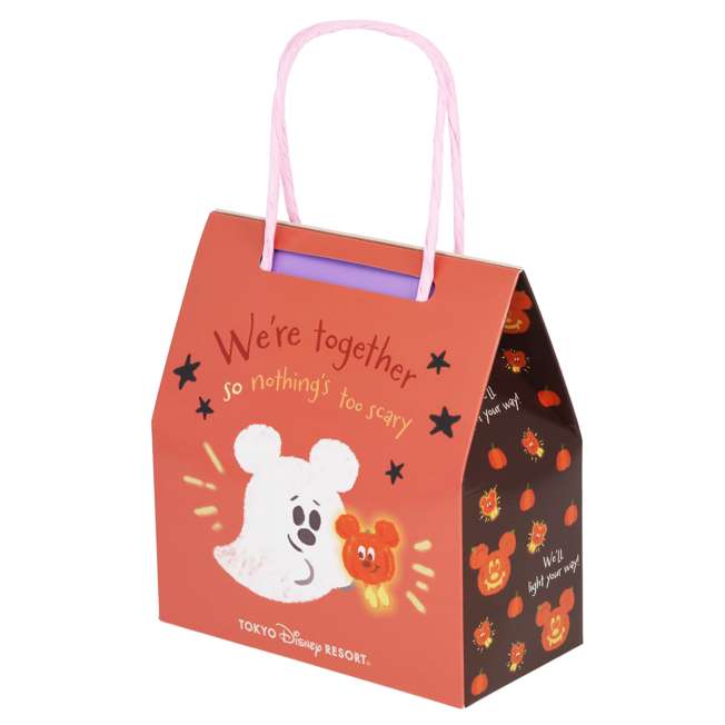 Queque Disney Halloween en caja de papel