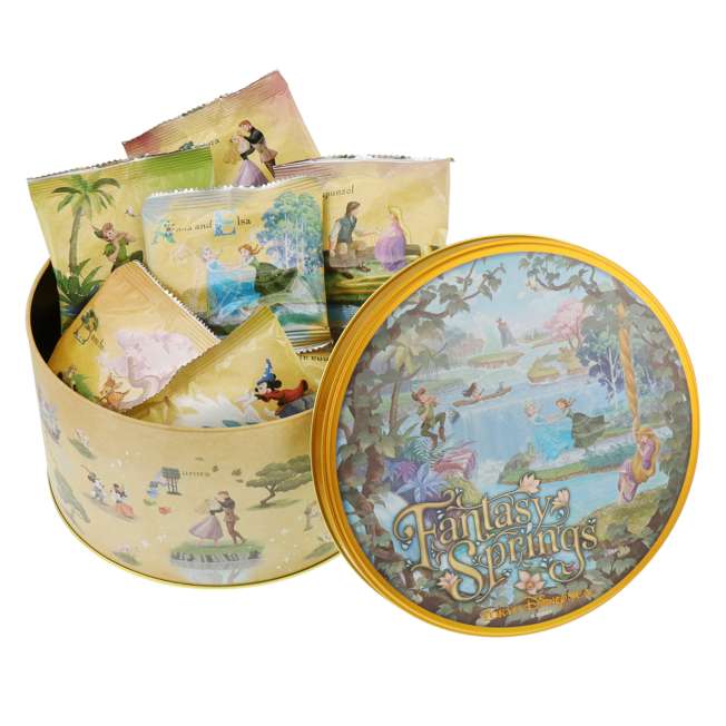 Lata de snacks de pasta Fantasy Springs