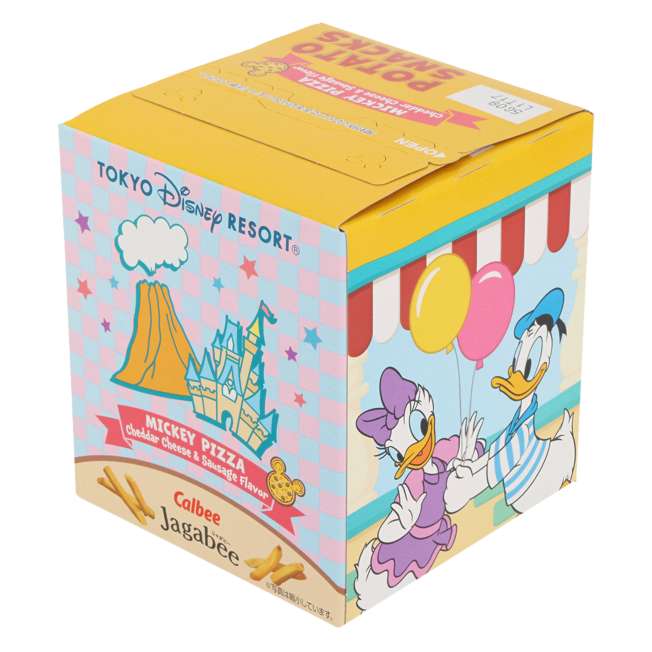Snack de papa Jagabee en caja de Mickey Mouse