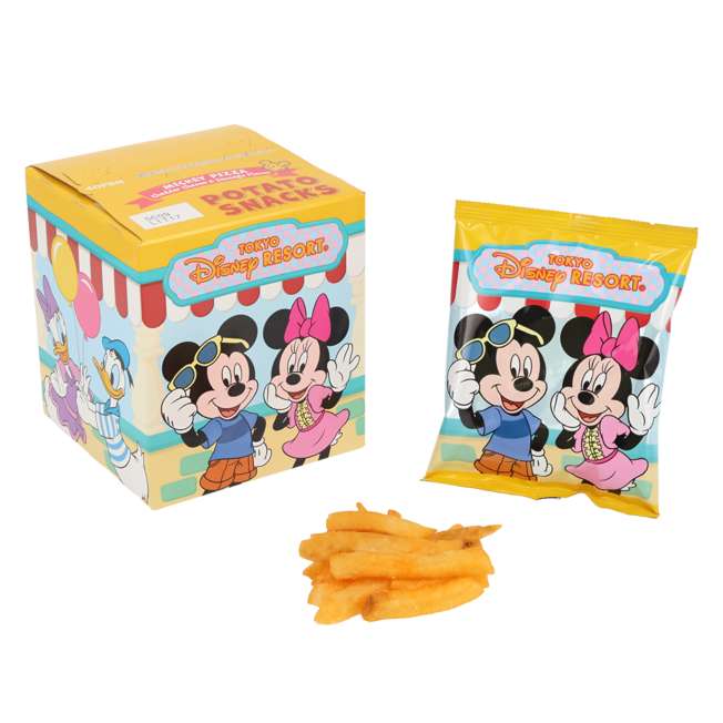 Snack de papa Jagabee en caja de Mickey Mouse