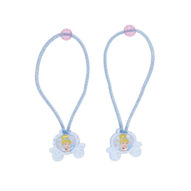 Set de 2 elásticos para el pelo de Cenicienta