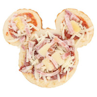 Pizza congelada de tocino y piña de Mickey