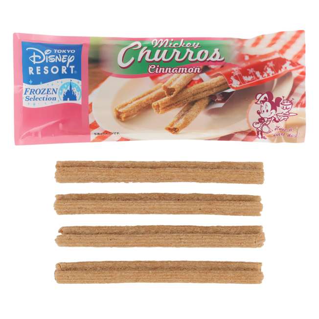 Churros congelados de canela de Mickey