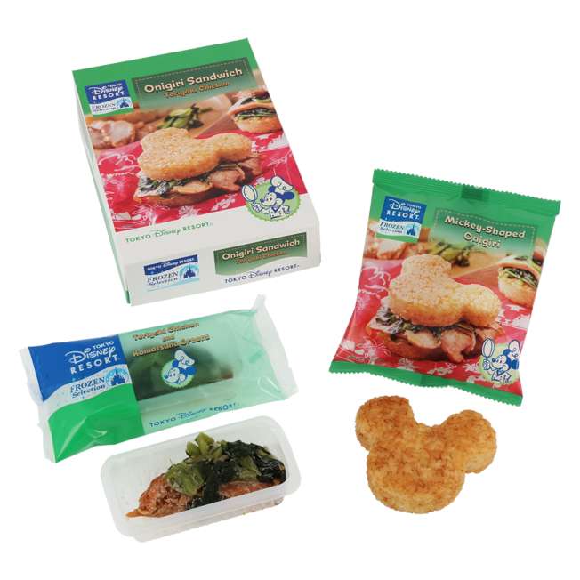 Sándwich de onigiri de Mickey, congelado