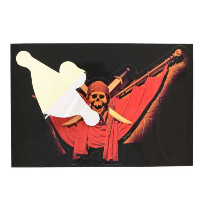 Set de 3 stickers Piratas del Caribe