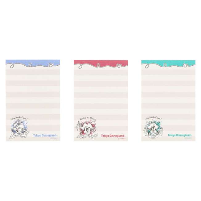 Set de 3 blocs de notas de Mickey Mouse y sus amigos
