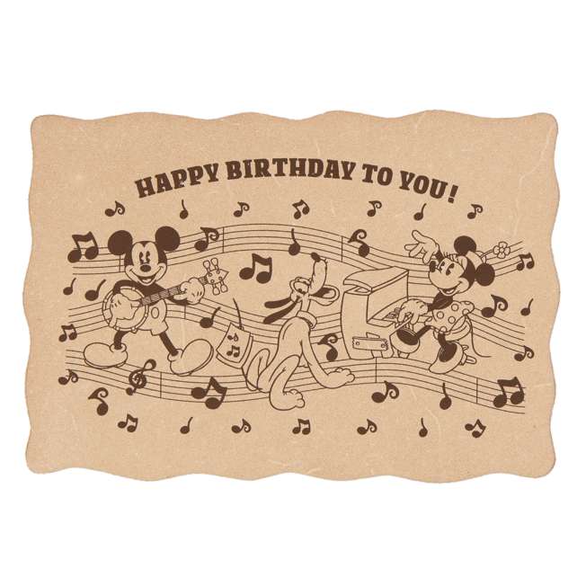 Postal de Mickey Mouse y sus amigos