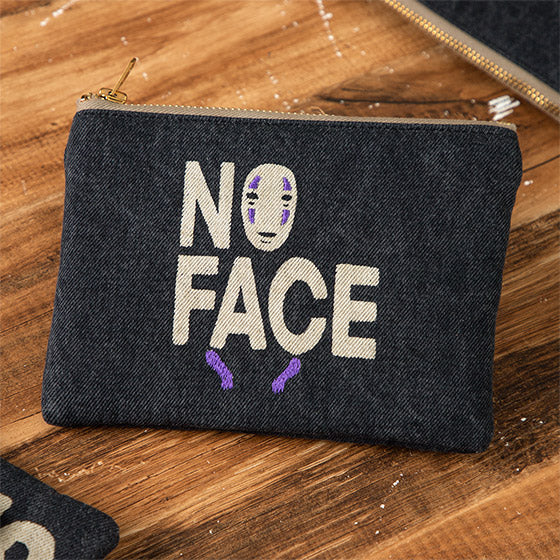 Estuche denim negro El viaje de Chihiro No-Face