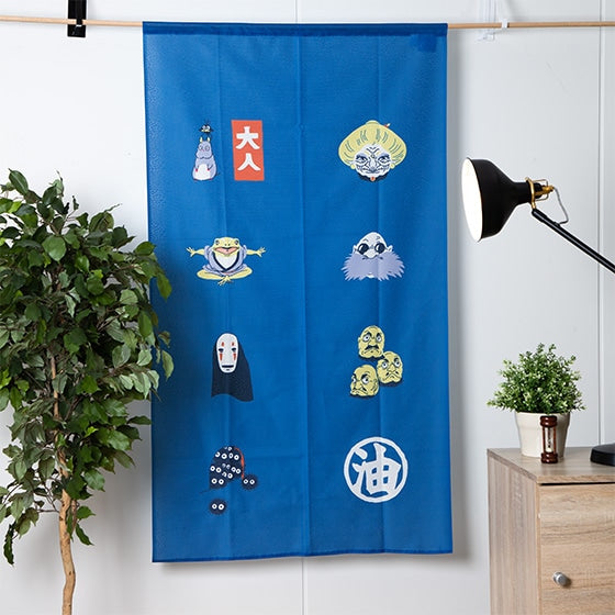 Cortina Noren Spirited Away Kichijo Azul