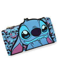 Billetera con cierre Stitch Kawaii - Lilo & Stitch