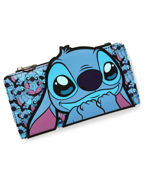 Billetera con cierre Stitch Kawaii - Lilo & Stitch