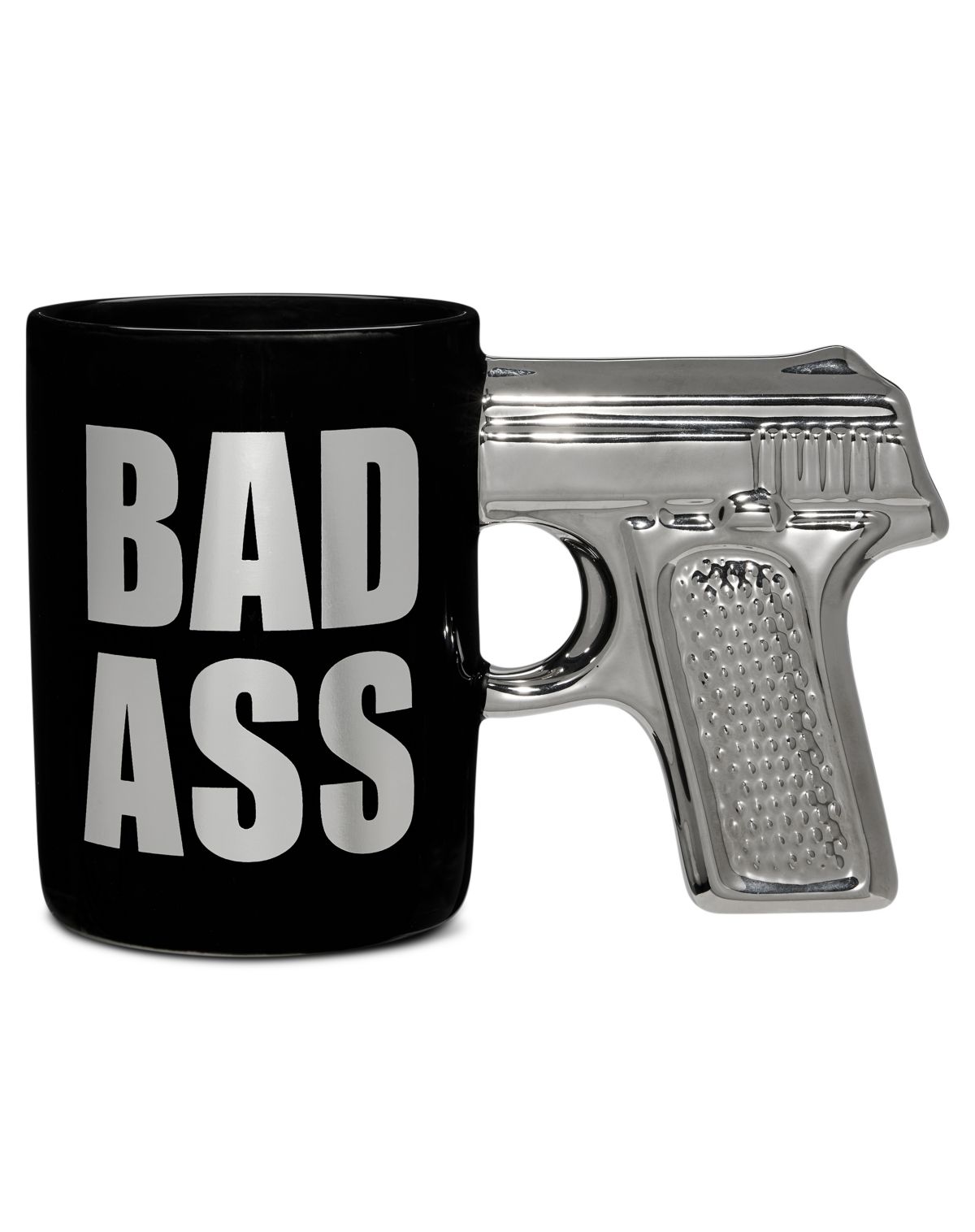 Taza de café Mano con pistola Bad Ass - 20 oz