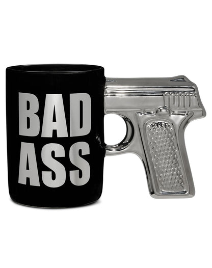 Taza de café Mano con pistola Bad Ass - 20 oz