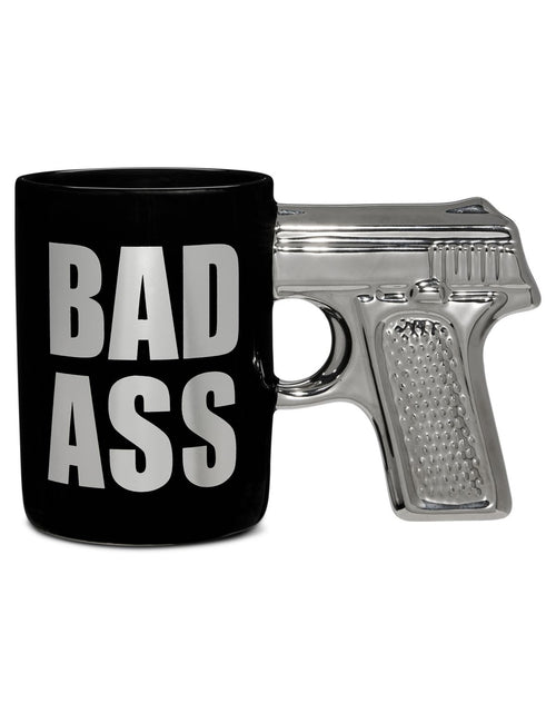 Taza de café Mano con pistola Bad Ass - 20 oz