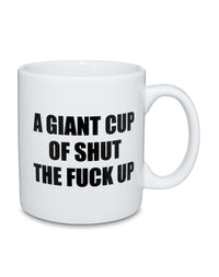 Taza gigante de café «Cállate la puta boca» - 22 oz