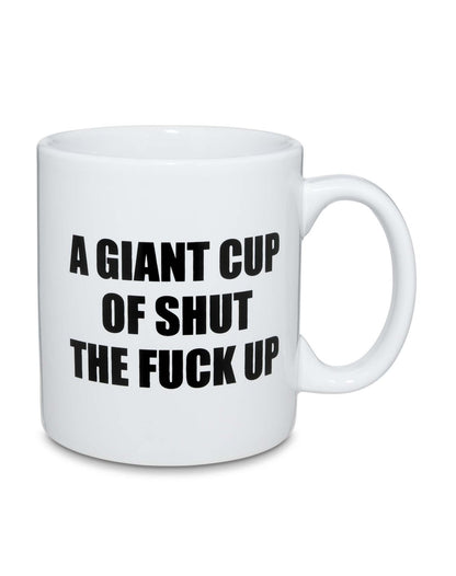 Taza gigante de café «Cállate la puta boca» - 22 oz