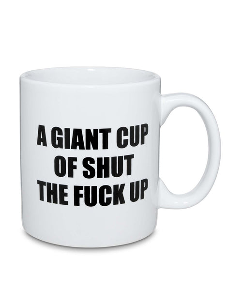 Taza gigante de café «Cállate la puta boca» - 22 oz