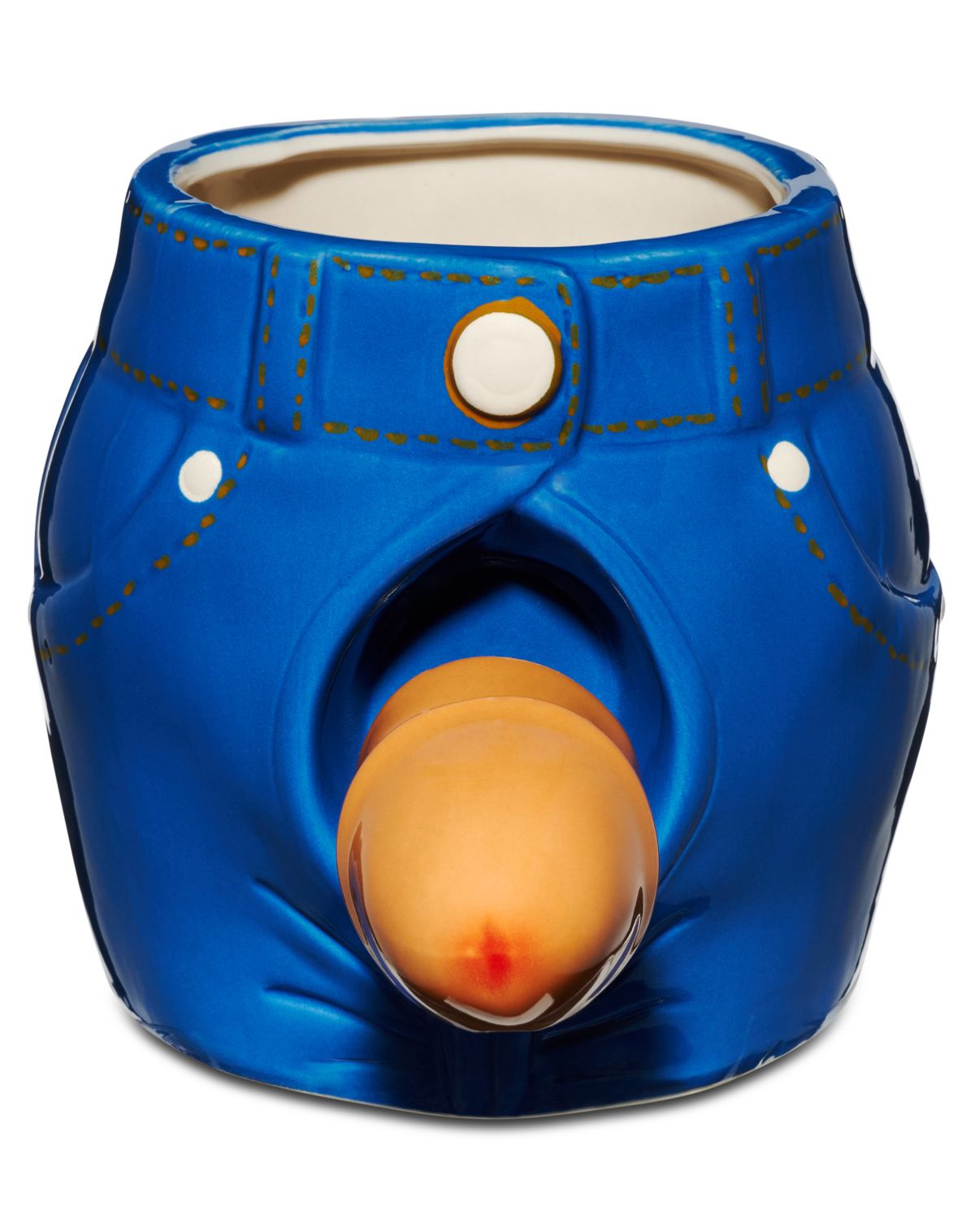 Taza de café moldeada Brown Pecker Jeans - 20 oz