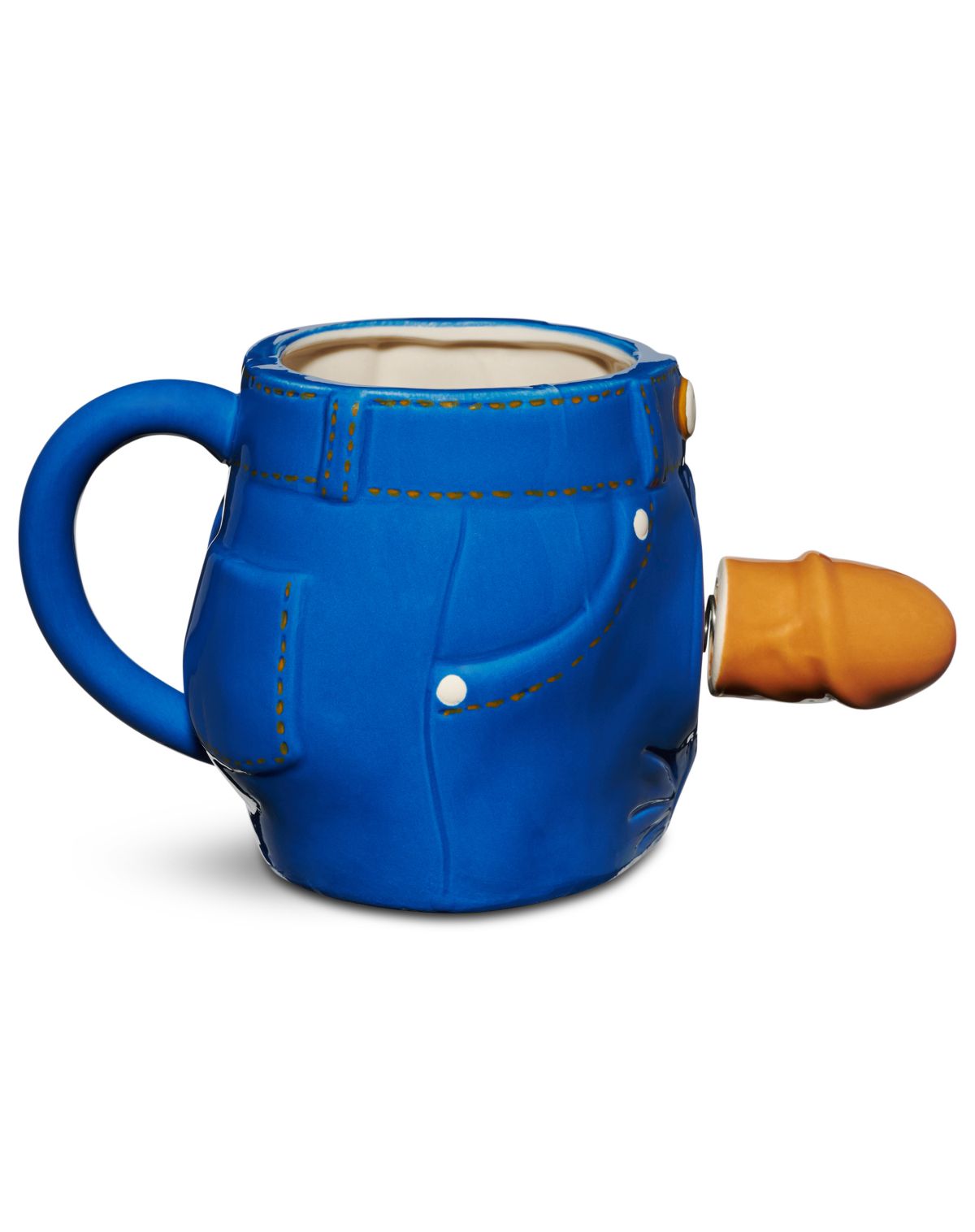 Taza de café moldeada Brown Pecker Jeans - 20 oz