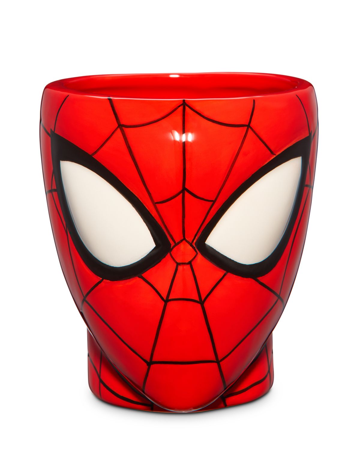 Taza de cerámica Spider-Man con asa moldeada, 20 oz