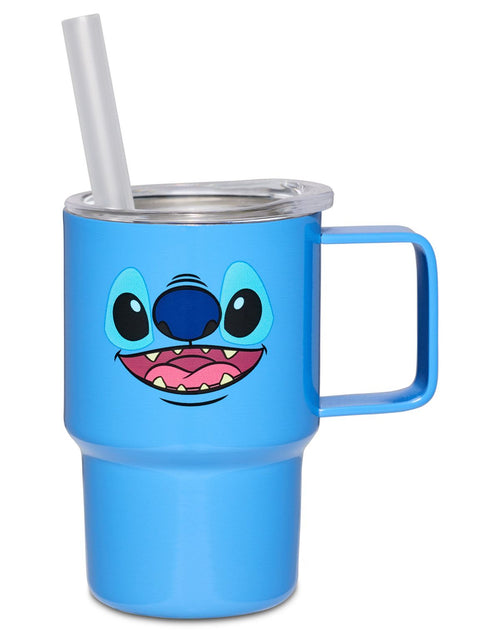 Vaso mini azul de Stitch de 3 oz. - Lilo & Stitch