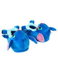 Pantuflas de peluche 3D con lengua de Stitch