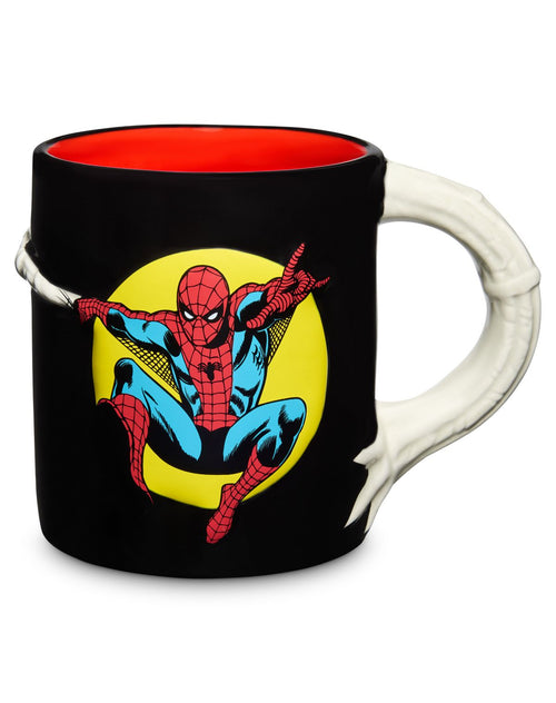 Tazón Spider-Man con asa inspirada en su telaraña, 21 oz