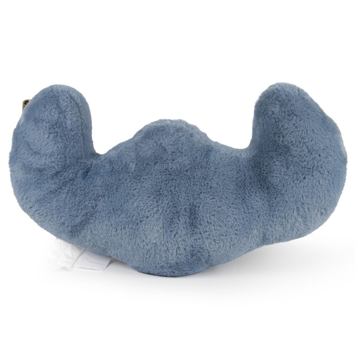 Cojín de peluche azul con forma de Stitch