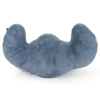 Cojín de peluche azul con forma de Stitch