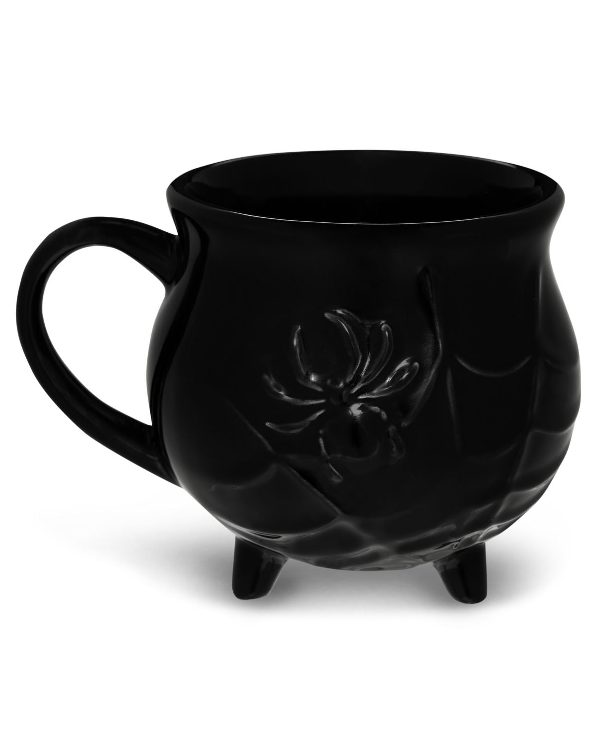 Taza moldeada Caldero con Telaraña - 16 oz.
