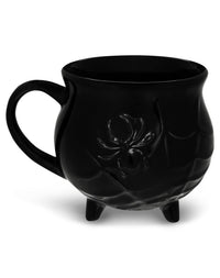 Taza moldeada Caldero con Telaraña - 16 oz.