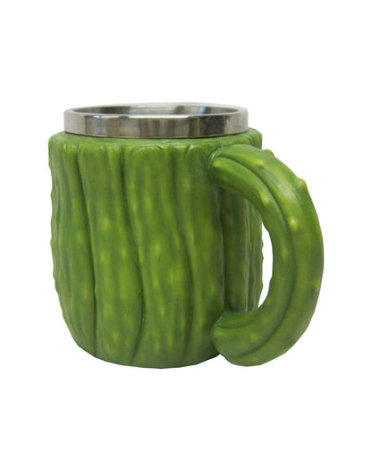 Taza modelada de pepinillo - 13,5 oz