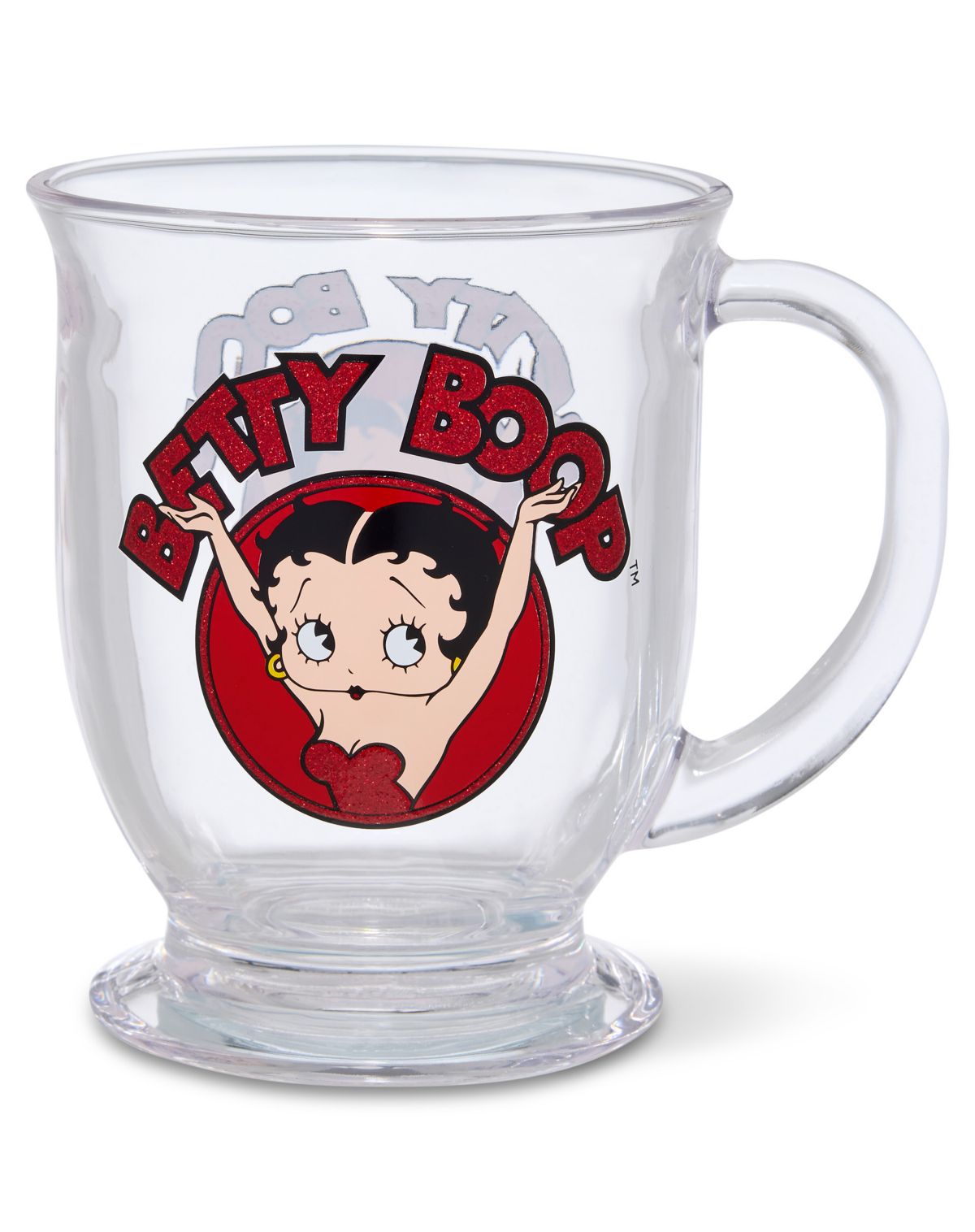 Tazón de vidrio Betty Boop de 15 oz