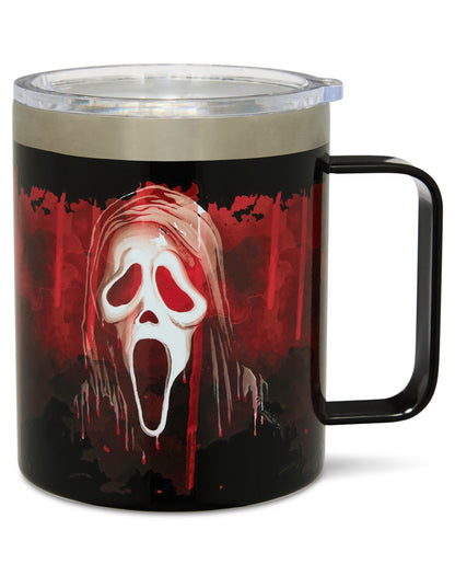 Taza de acero inoxidable sangrienta de Ghost Face, 14 oz